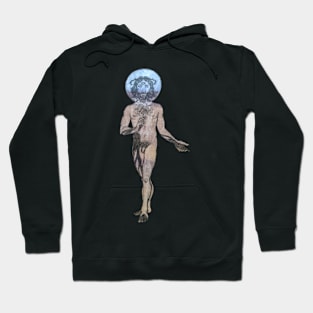 Crucified Christ Sticker Hoodie